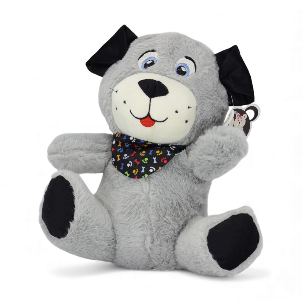 PELUŞ SEVİMLİ OTURAN KÖPEK 35CM
