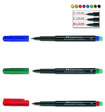 Faber-Castell Permanent (S) Mavi