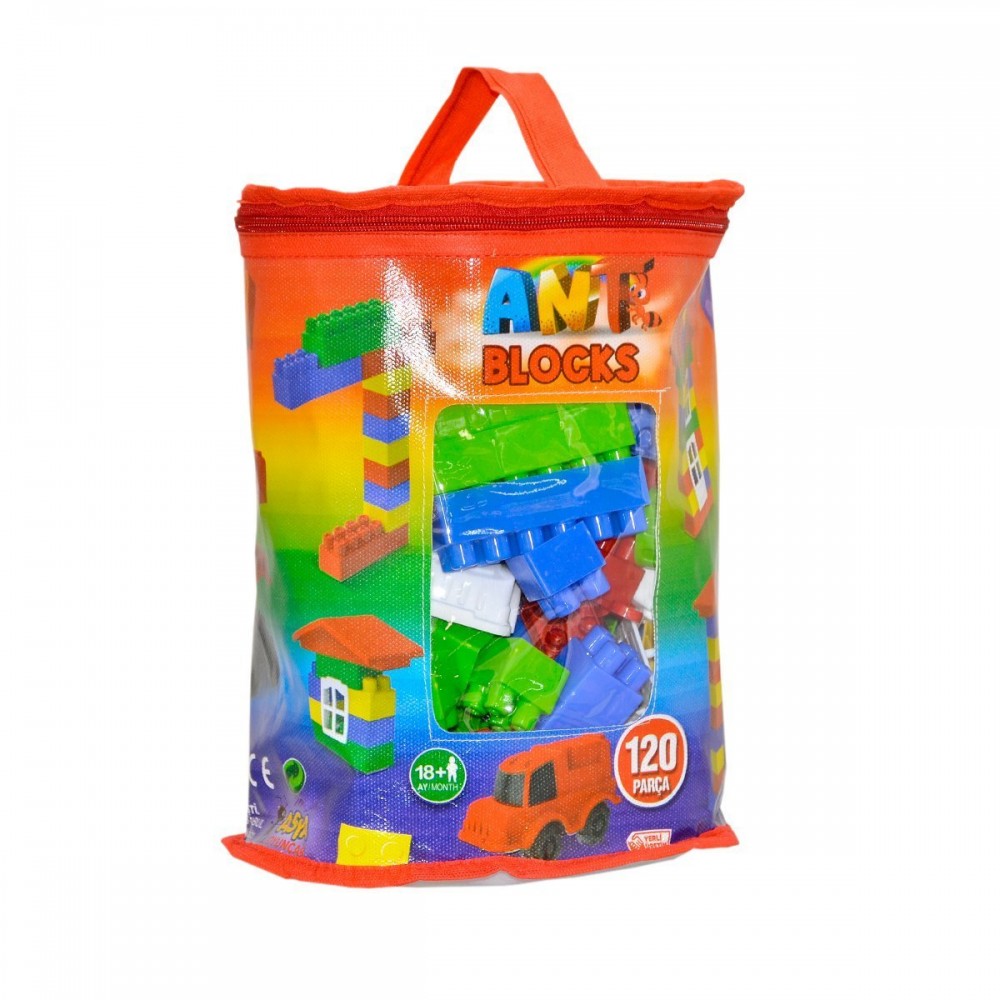 OYUNCAK ANT 120 PRÇ ÇANTALI BLOCKS