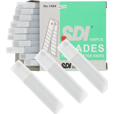 SDI 1404 Maket Bıçağı Yedeği Geniş 100 lü
