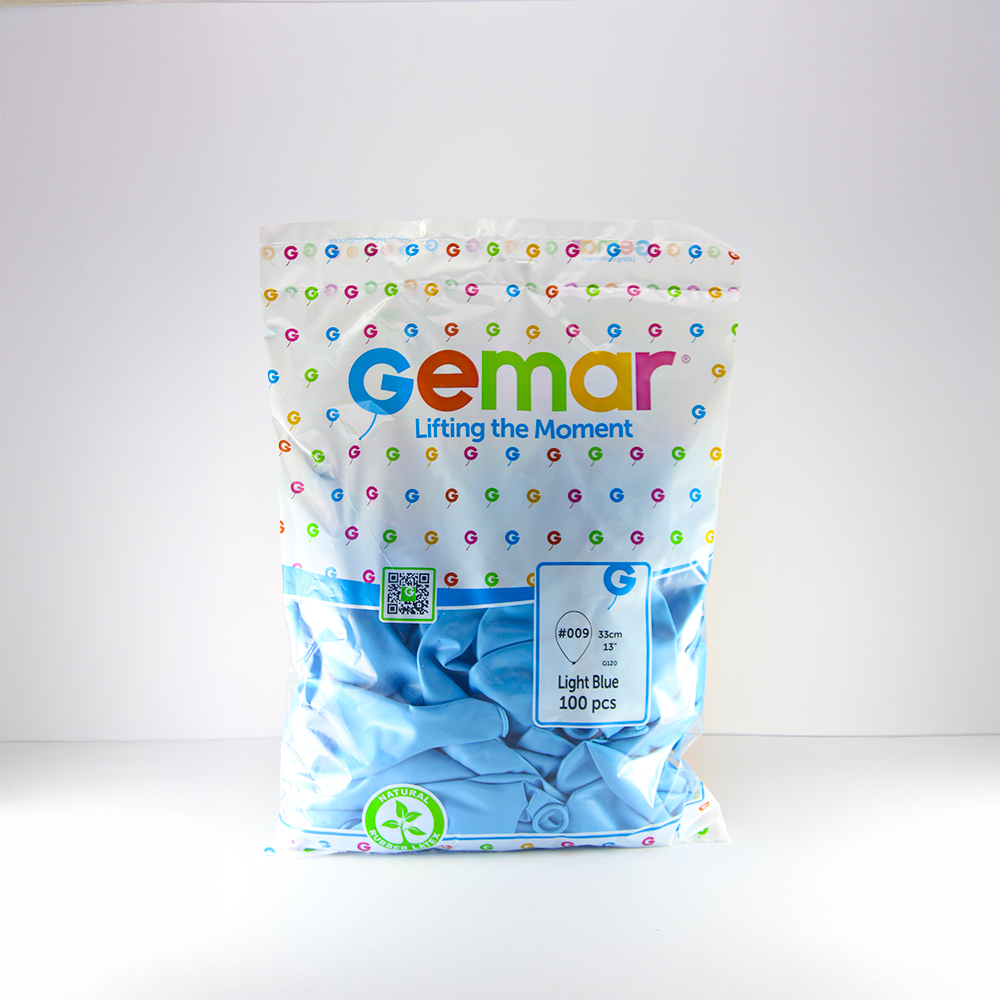 GEMAR BALON 13 İNC AÇIK MAVİ 100LÜ