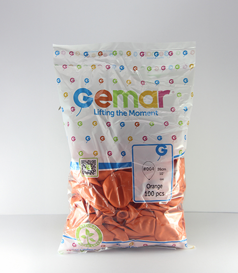 GEMAR BALON 10 İNC TURUNCU 100 LÜ