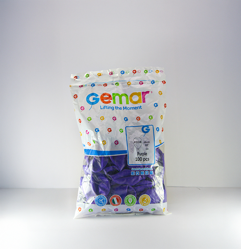 GEMAR BALON 10 İNC MOR 100 LÜ