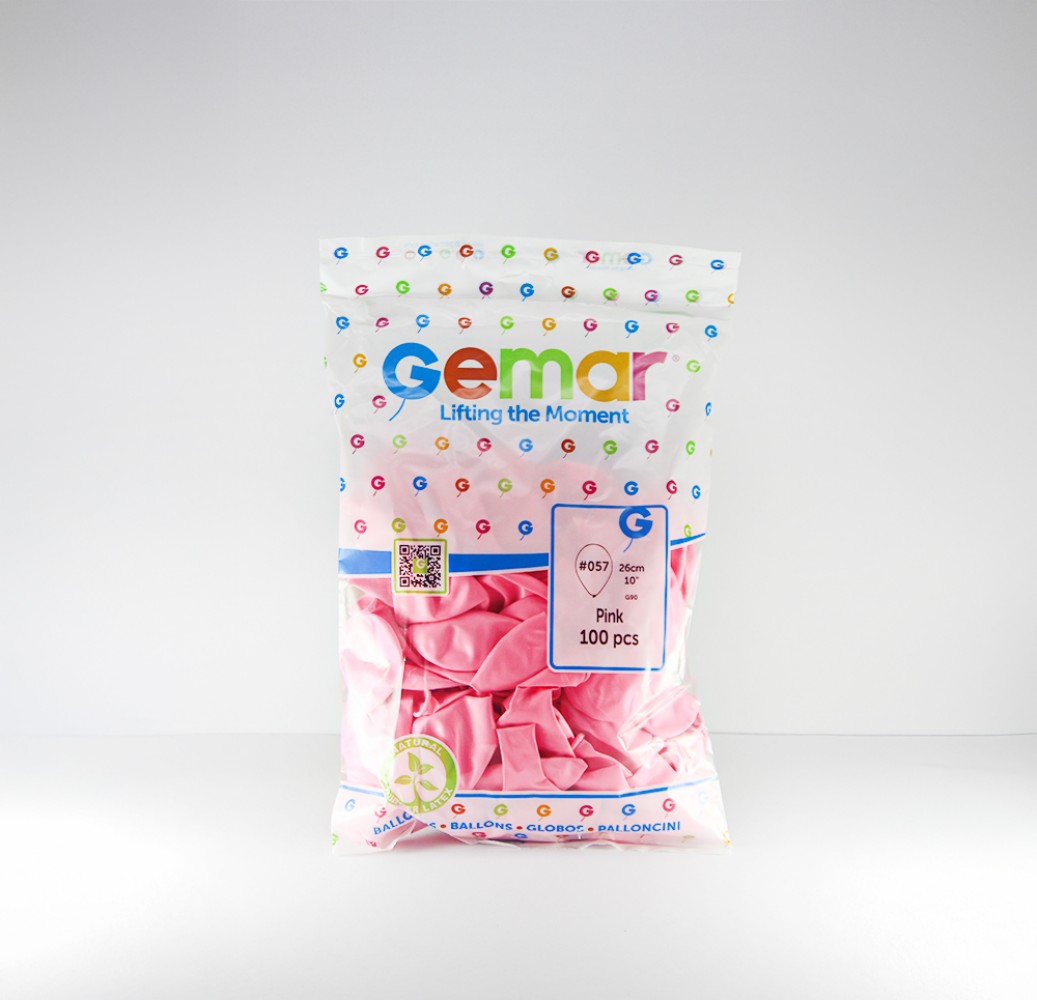 GEMAR BALON 10 İNC PEMBE 100 LÜ
