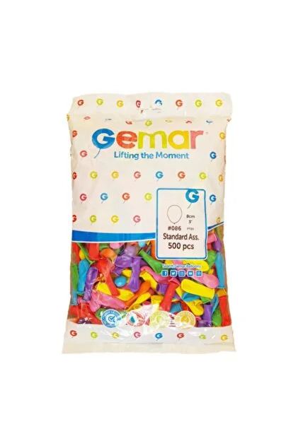 GEMAR BALON MİNİ SU BALONU KARIŞIK 500LÜ