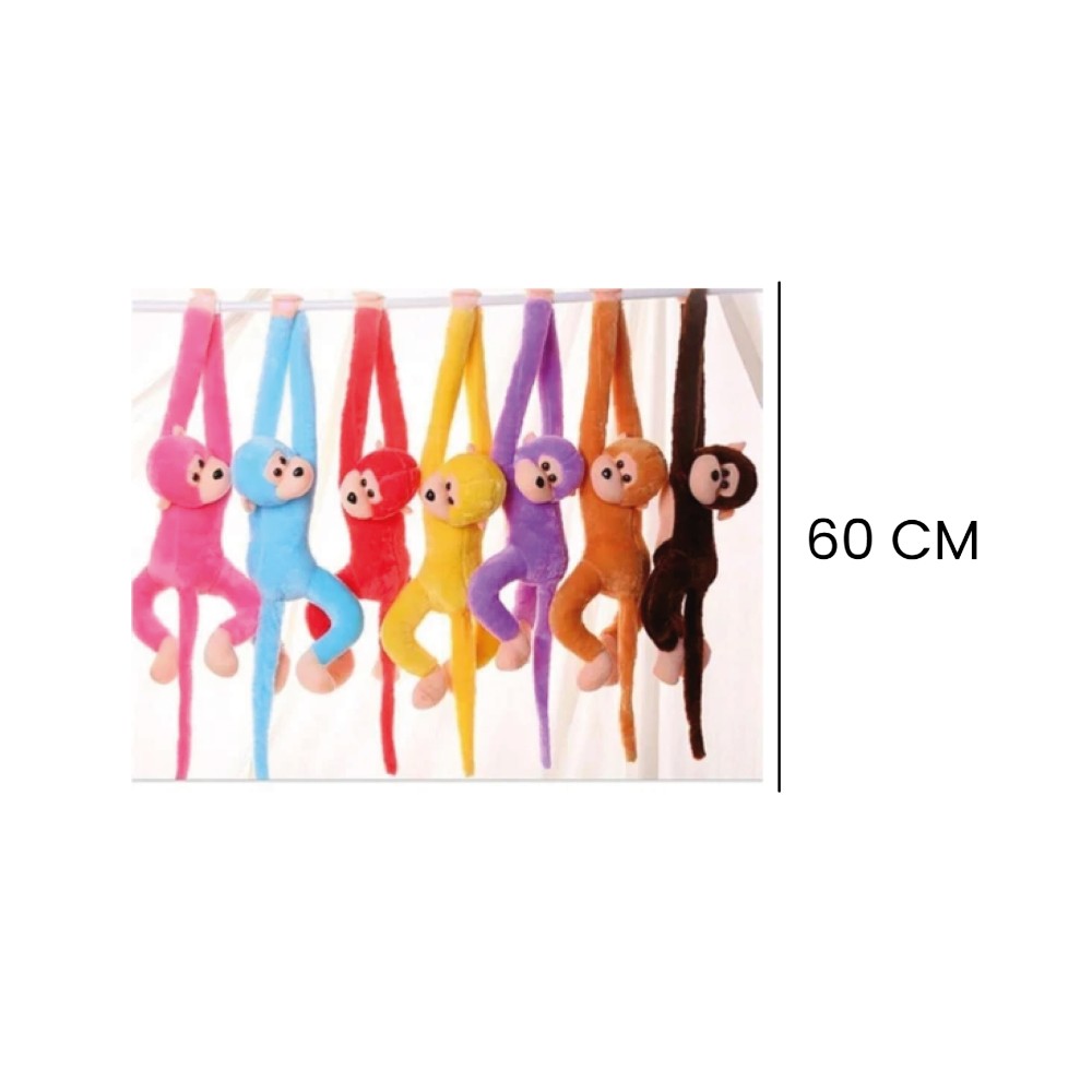 PELUŞ 60 CM SESLİ MAYMUN