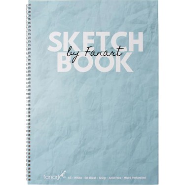 Fanart Academy Sketch Book A3 - Turkuaz 120gr 50yp