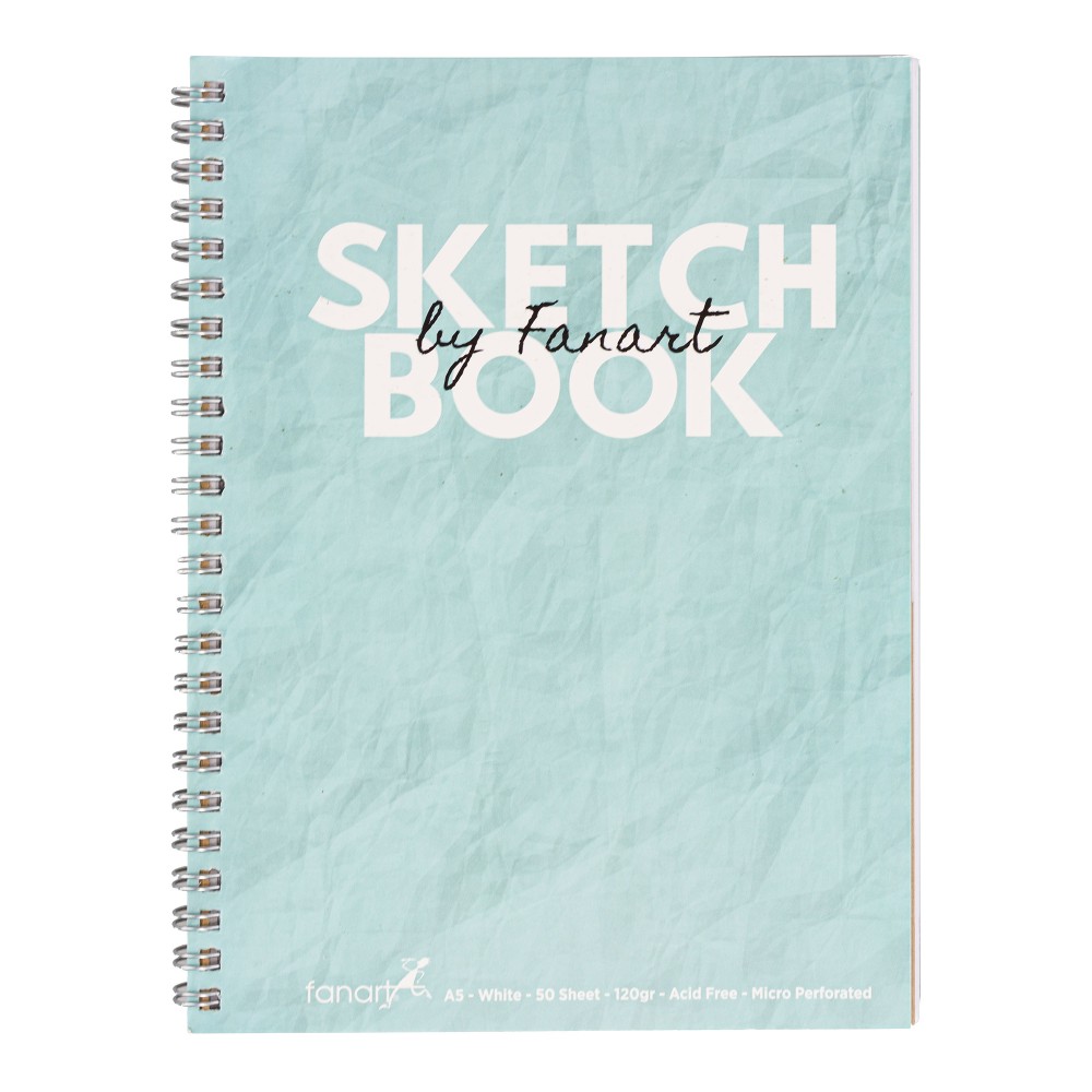 Fanart Academy Sketch Book A5 - Turkuaz 120gr 50yp