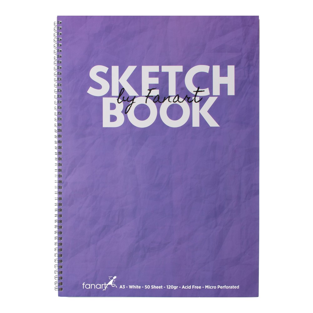 Fanart Academy Sketch Book A3 - Mor 120gr 50yp