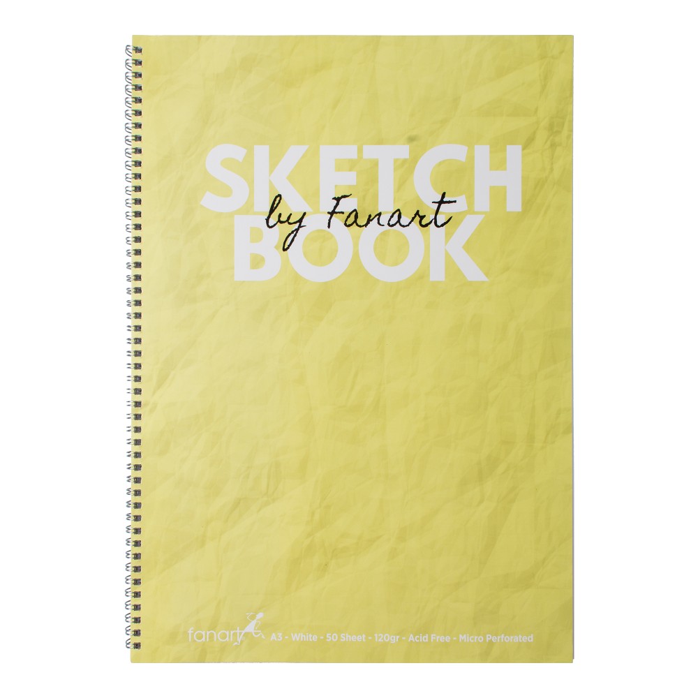 Fanart Academy Sketch Book A3 - Sarı 120gr 50yp