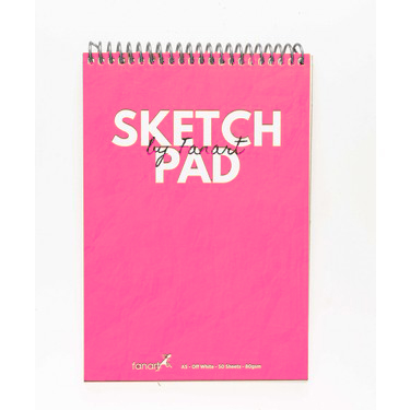 Fanart Academy Sketch Pad A5 Pembe 90gr Spiralli 5
