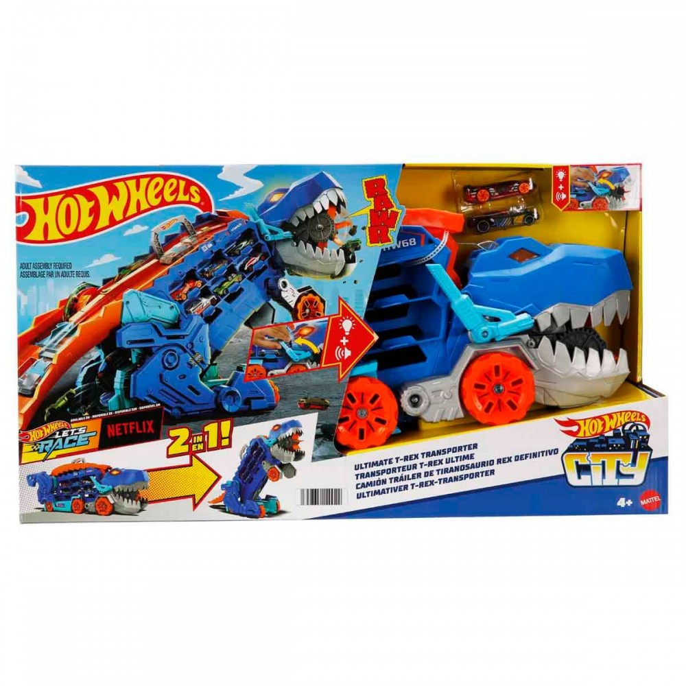 MATE-HNG50 HOT WHEELS ULTIMATE T-REX TIR 1
