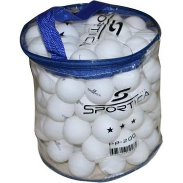 SPORTİCA PİNG PONG TOPU BEYAZ 100 LÜ PP-200