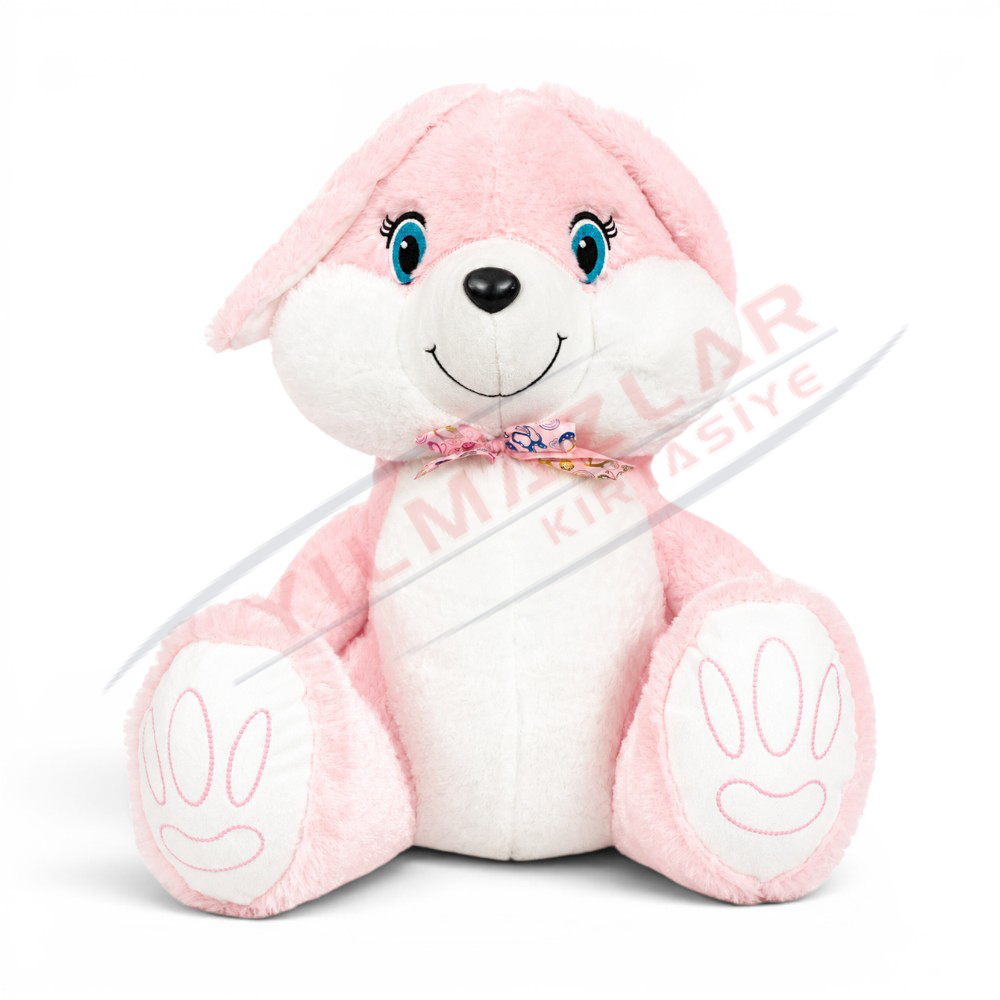 PELUŞ TAVŞAN 58 CM PEMBE