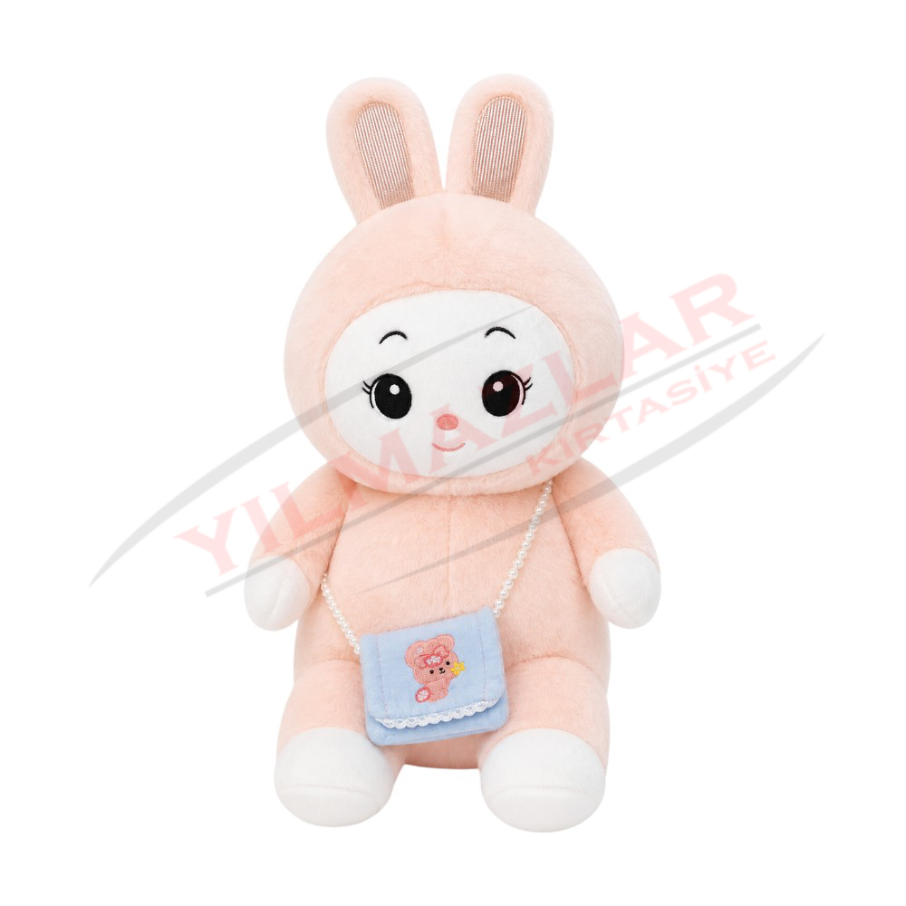 PELUŞ TAVŞAN 65 CM PEMBE