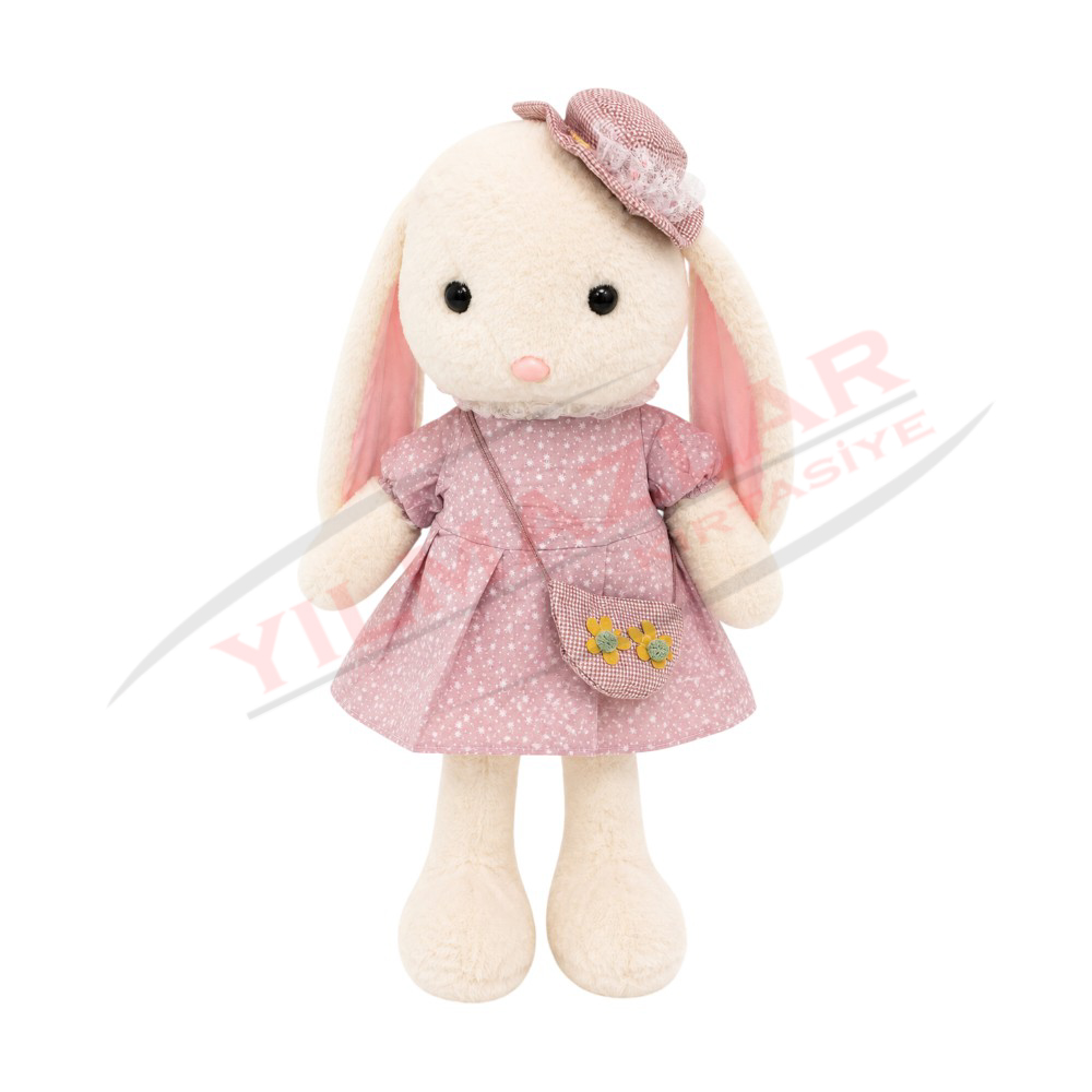 PELUŞ TAVŞAN 76 CM EKRU