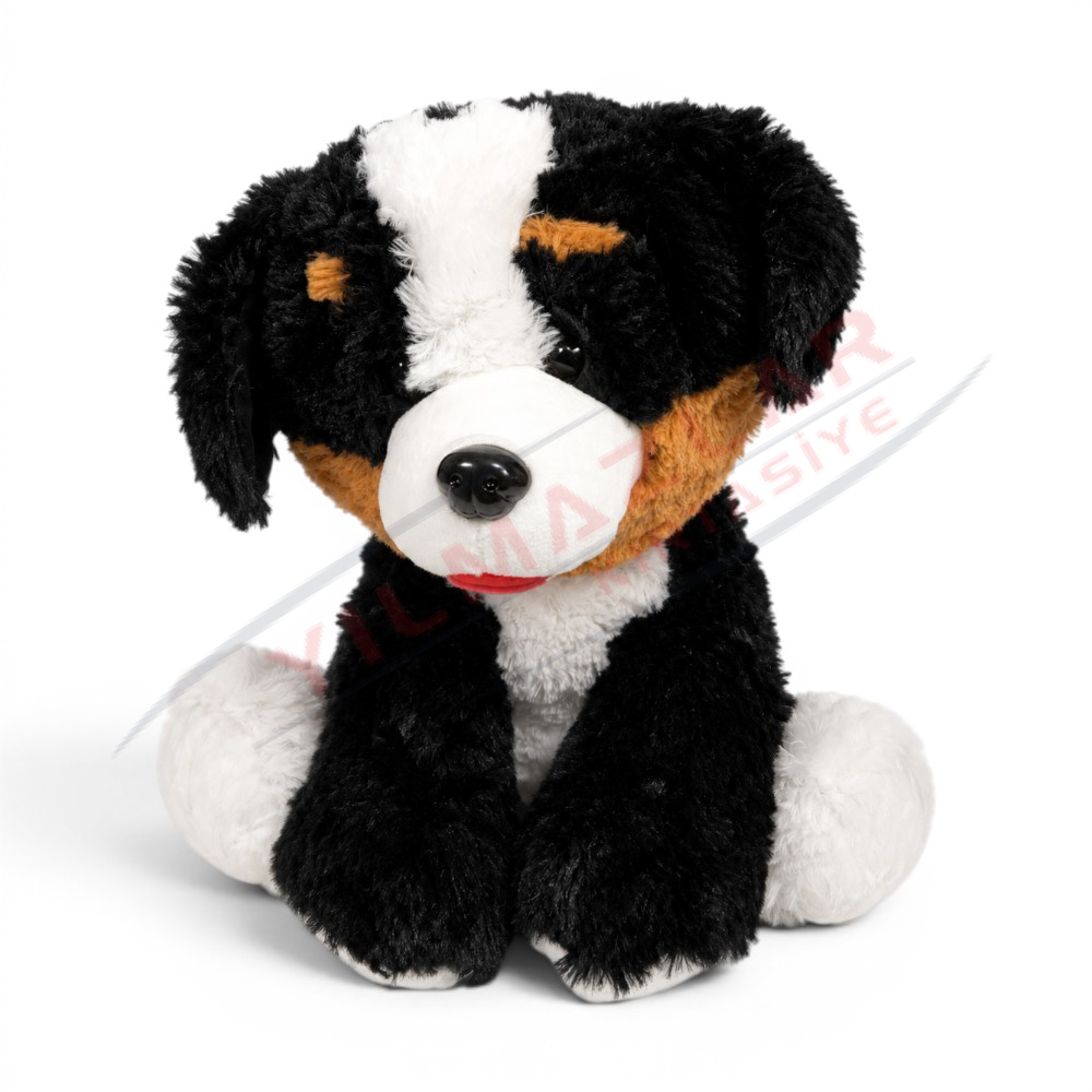 PELUŞ KÖPEK 38 CM SİYAH