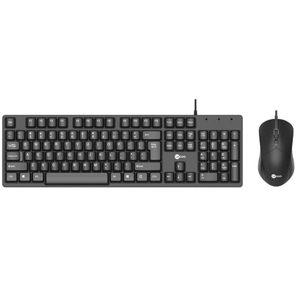 LENOVO LECOO CM101 KABLOLU KLAVYE MOUSE SET SİYAH