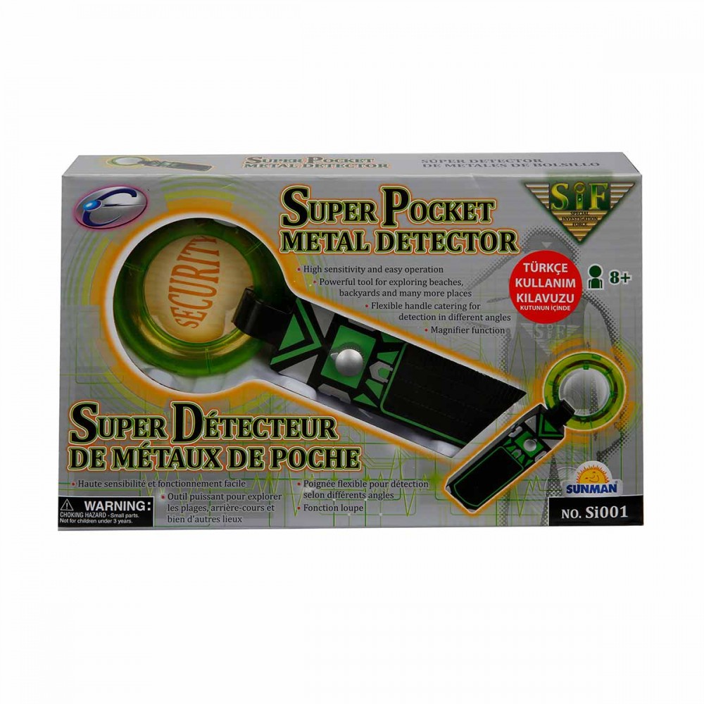 Sunman Metal Cep Dedektörü Sesli