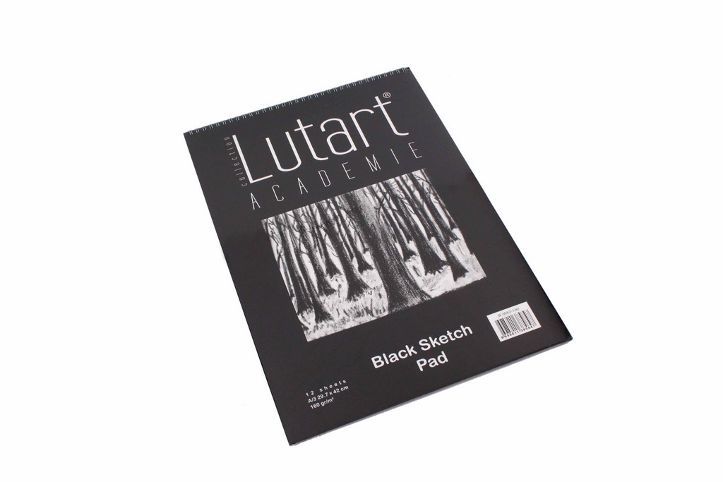 LA-SFA3 SİYAH ÇİZİM BLOĞU 160G.12YP. LUTART