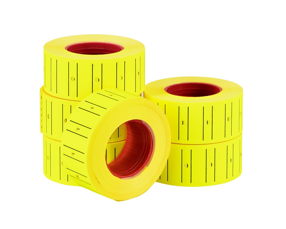 TANEX 12x21 mm ÇİZGİLİ FLO SARI FİYAT ETK 800 AD.