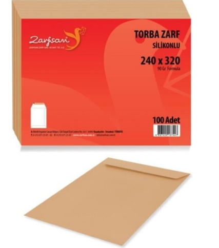 Zarfsan Formula Torba Zarf 90 gr 24x32 Silikonlu